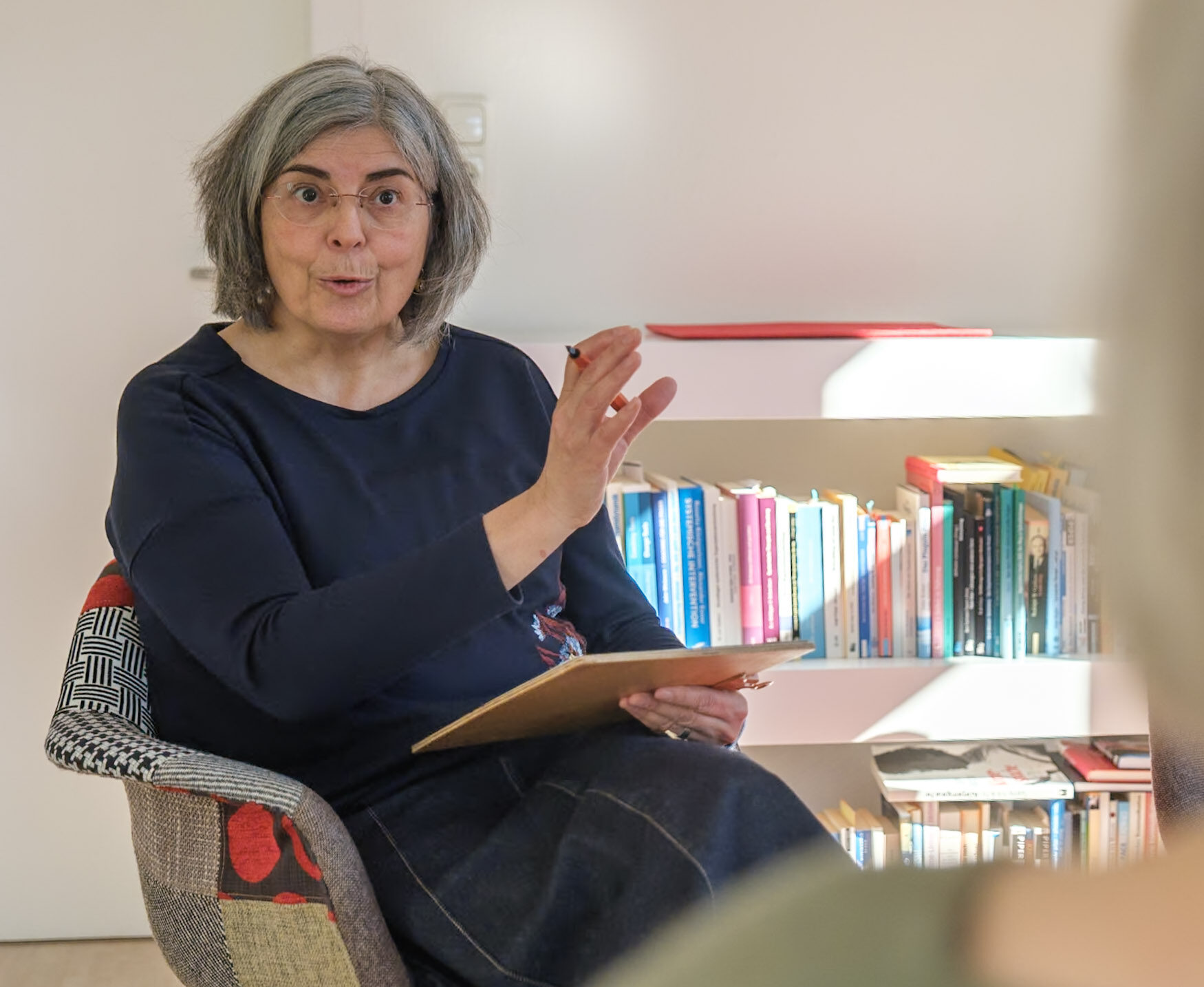Barbara Gronauer im Gespräch